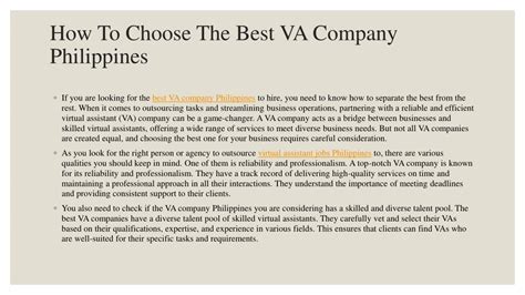 Top Virtual Assistant Companies for Business Growth