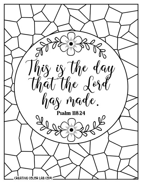 Heartwarming Bible Verse Coloring Pages for Spiritual Reflection