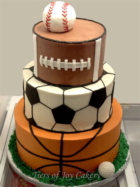 Score Big with Dynamic Birthday Sports Cakes for Every Fan
