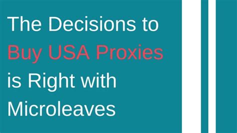 Unlock Geo-Restricted Content: Buy USA Proxies for Unrestricted Access