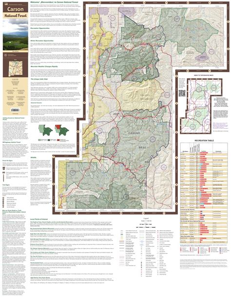 Exploring Carson National Forest: Your Essential Map Guide for Adventure