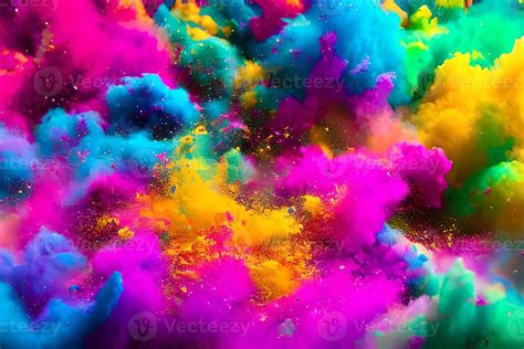 Vibrant Holi Powder: Celebrating with Colors of Joy