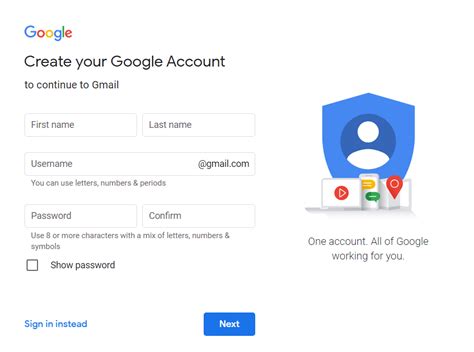 Effortless Guide to Creating a New Gmail Account