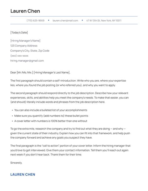 Crafting a Compelling Cover Letter: Your Guide to Standing Out