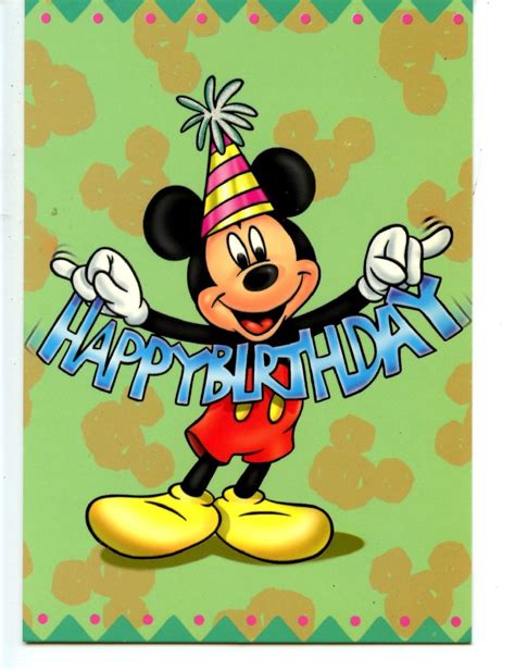 Magical Disney Printable Greeting Cards for Every Occasion