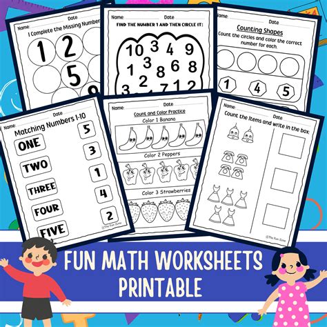 Engaging Easy Math Printables for Fun Learning