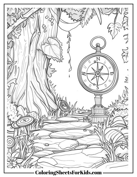 Enchanted Forest Colouring Pages: A Magical Journey for All Ages