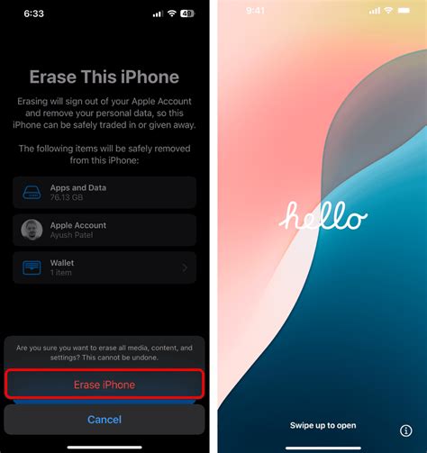 How to Completely Erase Your iPhone Setup and Data