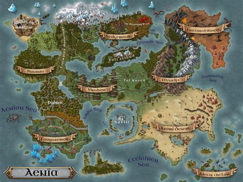 Unleash Your Imagination: Crafting Epic Fantasy Maps