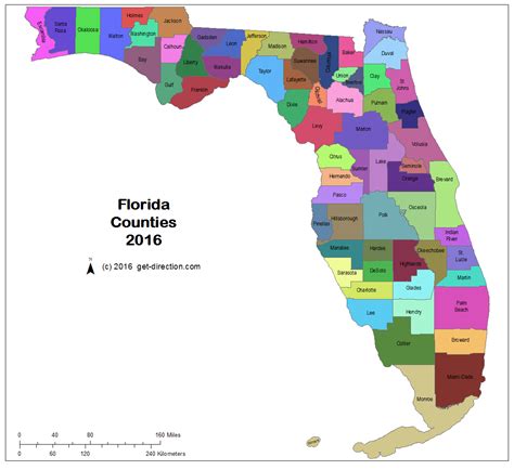 Unveiling the Sunshine State: Your Comprehensive Florida Map of Counties