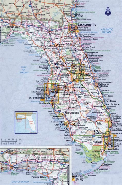 Exploring Florida: A Comprehensive Map of Cities and Islands