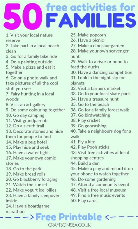 Budget-Friendly Fun: Discover Amazing Free Family Activities for Lasting Memories