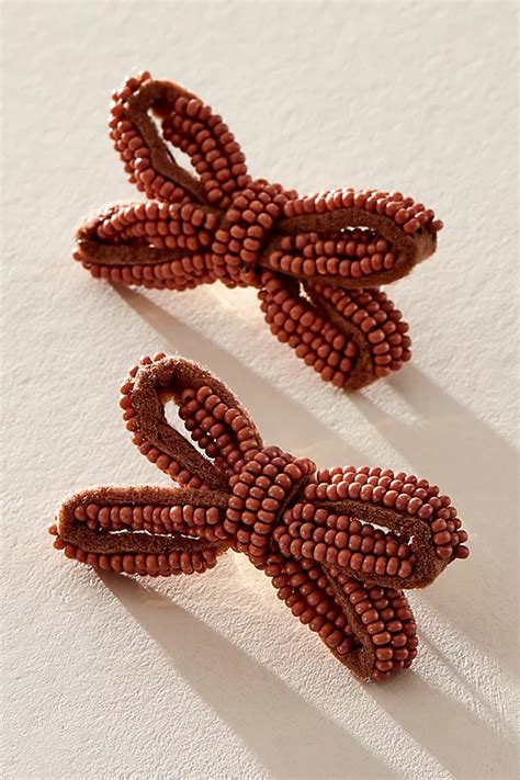 Charming Free People Bow Earrings: Embrace Whimsical Style