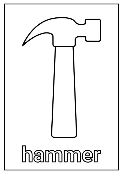 Hammer Coloring Pages: Unleash Your Inner Builder & Artist
