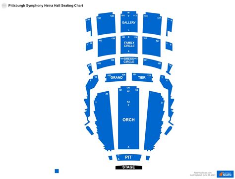 Heinz Hall Seating Map: Your Guide to the Best Views and Acoustics