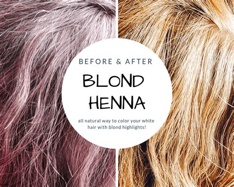 Achieving Radiant Blonde Tones with Henna: A Natural Hair Color Guide