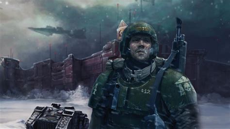 Imperial Guardsman Warhammer 40K 1080p Wallpaper