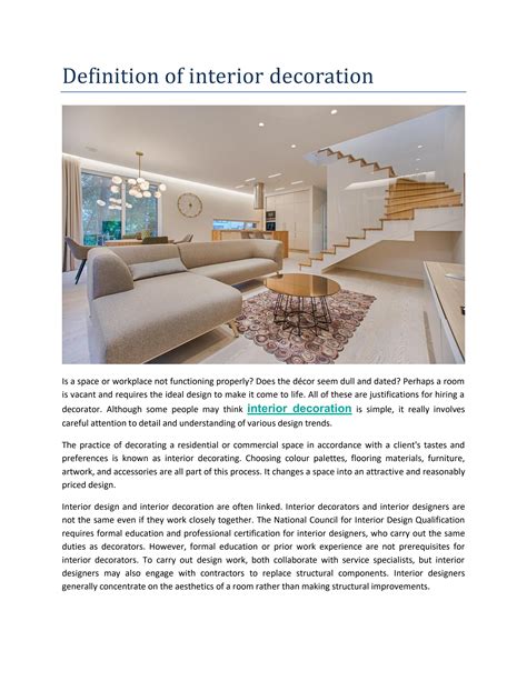 Unveiling the Profound Interior Meaning: More Than Just Aesthetics