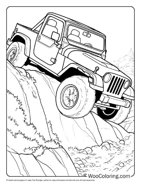 Jeep Colouring Picture: Your Off-Road Artistic Adventure