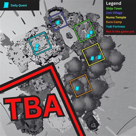 Unveiling the Map of Daily Quests: Your Path to Adventure and Rewards
