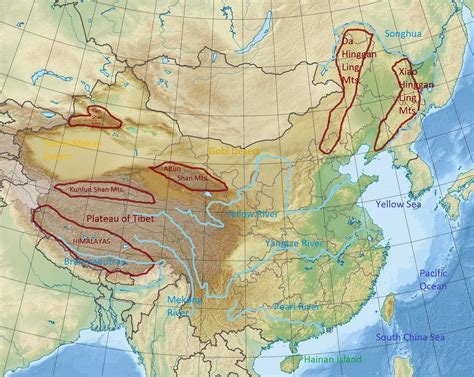 Exploring the Majestic Mountain Ranges of China: A Comprehensive Map