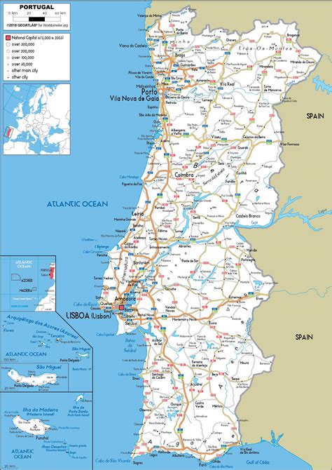 Exploring the Enchanting Map of Southern Portugal