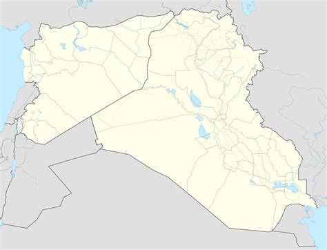 Unveiling the Geopolitical Tapestry: A Detailed Map of Syria and Iraq