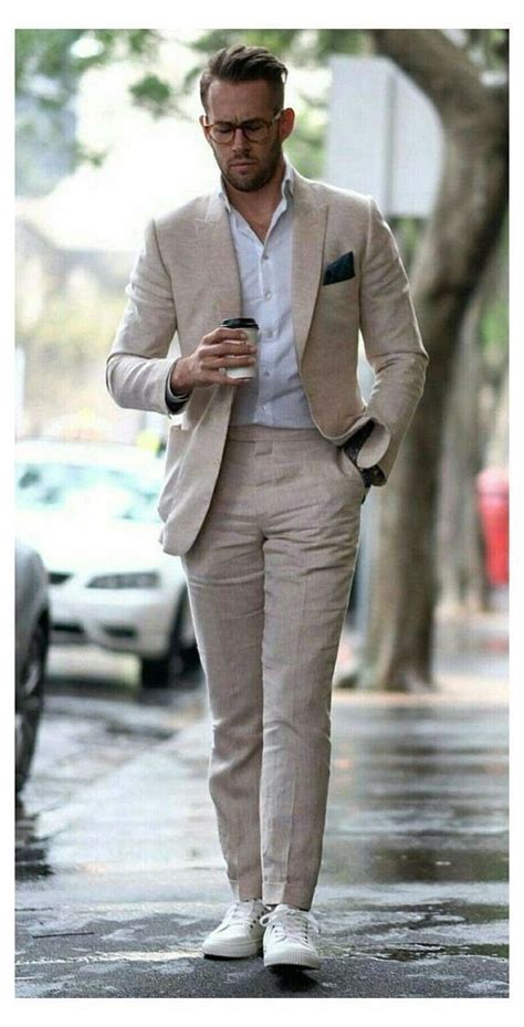 Embrace Effortless Style: Your Guide to the Men's Beige Linen Suit
