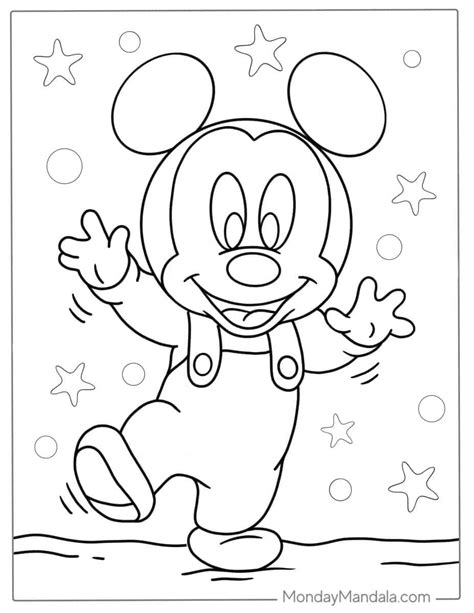 Magical Mickey Mouse Coloring Pages: Unleash Your Creativity