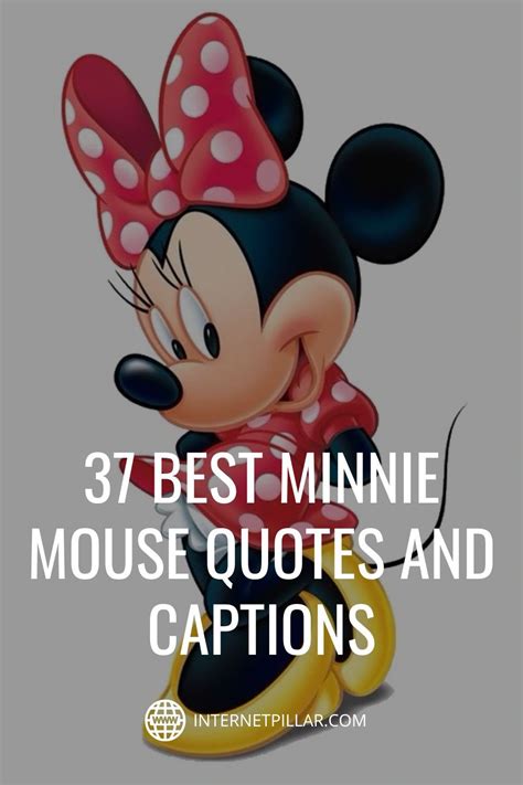 The Most Adorable and Inspiring Minnie Mouse Sayings and Quotes
