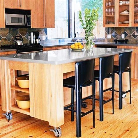 Mobile Kitchen Island Ideas for Flexible Living