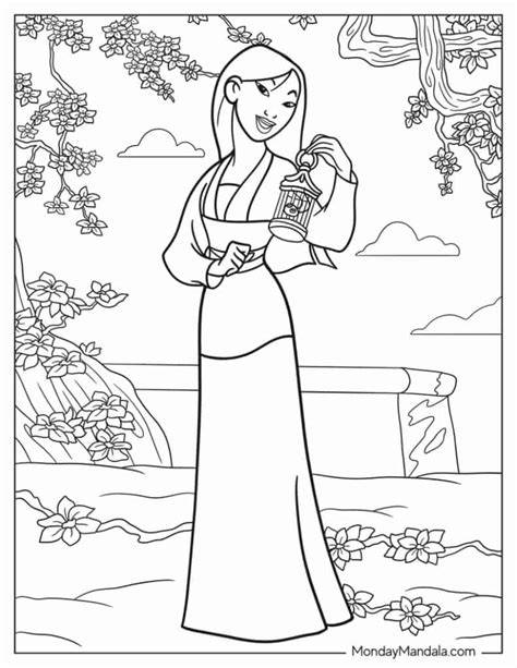 Mulan Printable Coloring Pages: Free Disney Sheets for All Ages