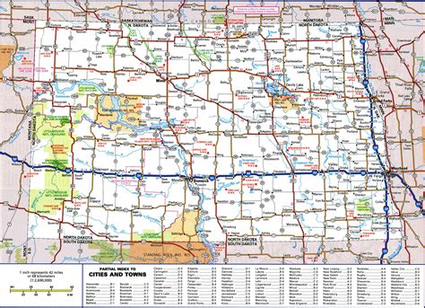 North Dakota Travel Map: Unearthing Scenic Routes and Hidden Gems