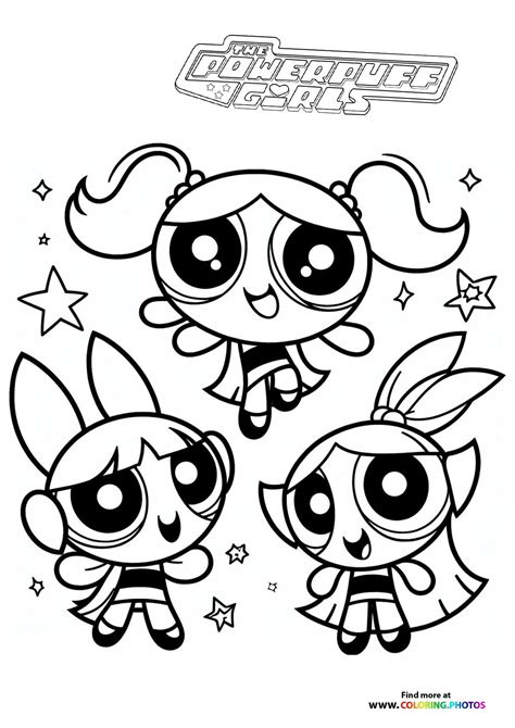 Free Powerpuff Girls Colouring Pages: Unleash Creativity