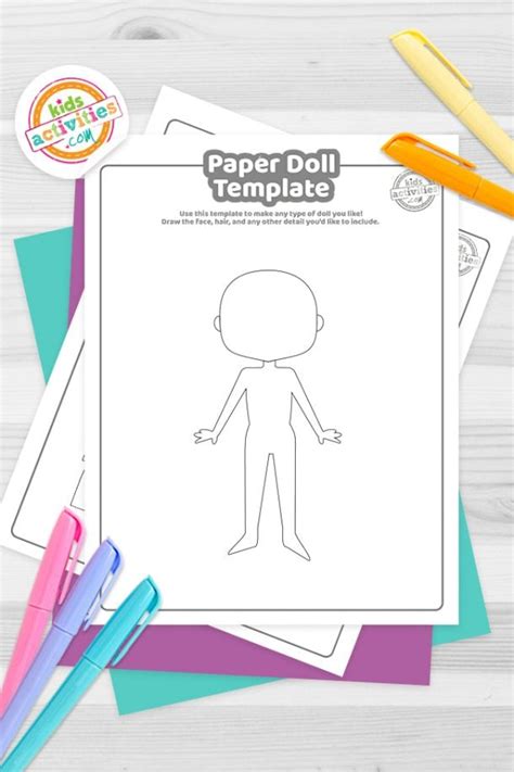 Printable Paper Doll Templates: Crafting Endless Adventures