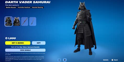 Unleashing the Sith Samurai: Darth Vader's Epic Fusion in Fortnite