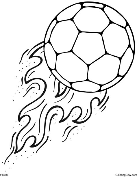 Soccer Ball Coloring Page: Kick Off Your Creativity!
