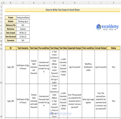Mastering Excel Test Cases: A Comprehensive Guide for Software Quality