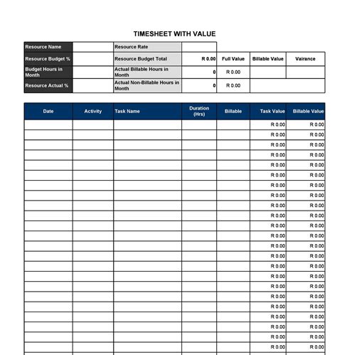 Streamline Your Workflow with Free Excel Timesheet Templates