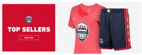 Shop Official USA Basketball Gear and Merchandise