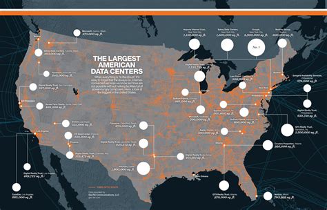 Unveiling the Digital Backbone: A Comprehensive USA Data Center Map