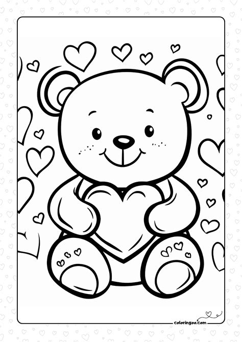 Free Printable Valentine's Day Coloring Pages for Kids & Adults