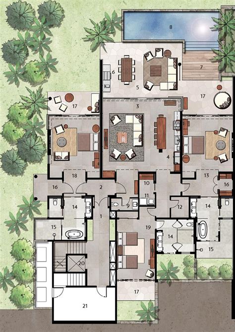 Unveiling Dream Homes: Modern Villa Floor Plan Designs for Inspired Living