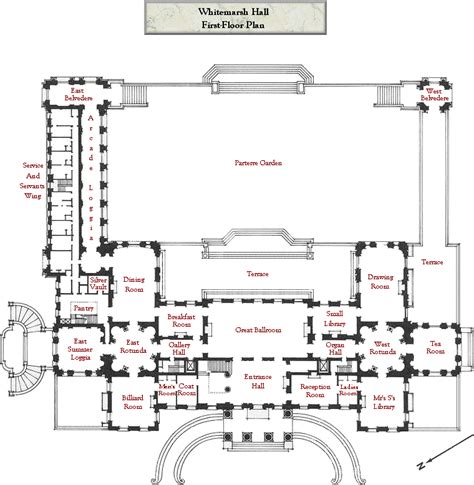 Unveiling Whitemarsh Hall: A Journey Through Its Magnificent Floor Plans