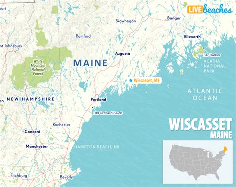 Wiscasset Map: Explore Coastal Charm & Historic Sites in Maine