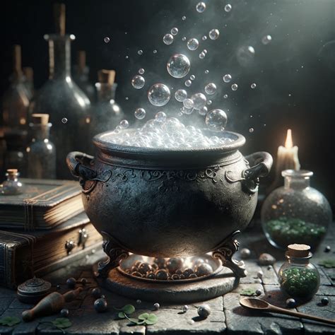 Mystical Witches' Cauldron Imagery: A Visual Journey